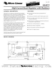 ML4872ES-5 datasheet pdf Micro Linear