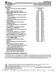 74CB3T16212DGVRE4 datasheet pdf Texas Instruments