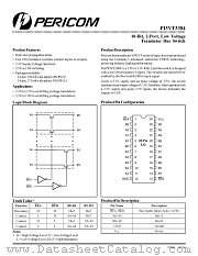 PI3VT3384Q datasheet pdf Pericom Technology
