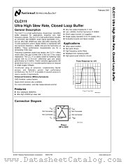 CLC111A8 datasheet pdf National Semiconductor