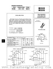 MC1552G datasheet pdf etc