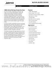 EL5220CY-13 datasheet pdf Intersil