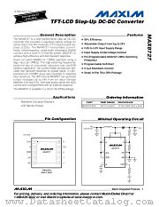 MAX8727 datasheet pdf MAXIM - Dallas Semiconductor