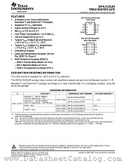 74LVC3GU04DCTRE4 datasheet pdf Texas Instruments