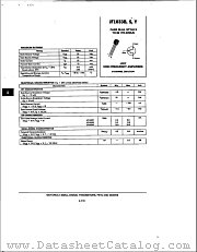 JF1033Y datasheet pdf Motorola
