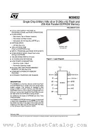 M39832-B15WNE1T datasheet pdf ST Microelectronics