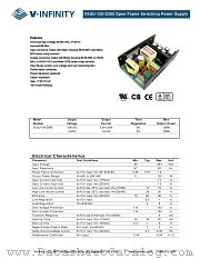 VSUU-120-D285 datasheet pdf V-Infinity