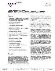 BDGLA datasheet pdf Agere Systems