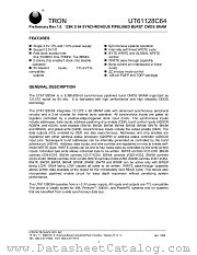 UT61128C64Q-5 datasheet pdf UTRON Technology