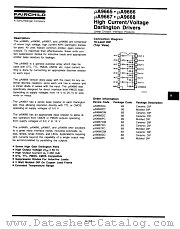 UA9666DM datasheet pdf Fairchild Semiconductor