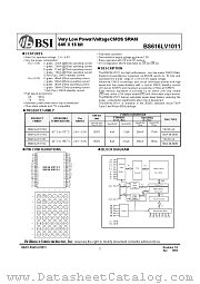 BS616LV1011AI-55 datasheet pdf Brilliance Semiconductor