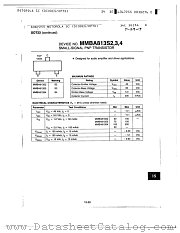 MMBA813S3 datasheet pdf Motorola