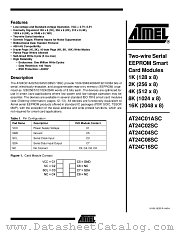 AT24C04SC-09ET datasheet pdf Atmel