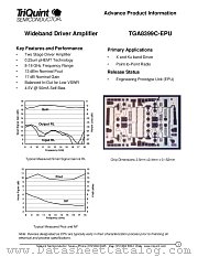 TGA8399C datasheet pdf TriQuint Semiconductor