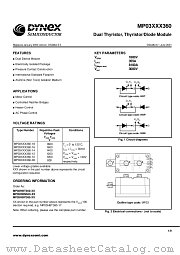 MP03HBN360-14 datasheet pdf Dynex Semiconductor