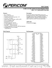 PI5C32160CA datasheet pdf Pericom Technology