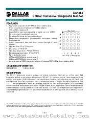 DS1852B-000 datasheet pdf MAXIM - Dallas Semiconductor