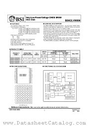 BS62LV8006FCG55 datasheet pdf Brilliance Semiconductor