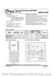 BS62LV1603EC-55 datasheet pdf Brilliance Semiconductor
