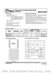 BS62LV8007FI datasheet pdf Brilliance Semiconductor