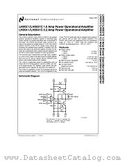 LH0021CK datasheet pdf National Semiconductor