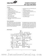 HT46C47 datasheet pdf Holtek Semiconductor