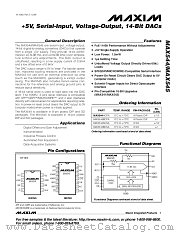 MAX545BMJD datasheet pdf MAXIM - Dallas Semiconductor