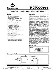 MCP9700 datasheet pdf Microchip