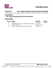 A42U2604V-60 datasheet pdf AMIC Technology