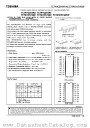 TC74HC574AFN datasheet pdf TOSHIBA