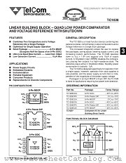 TC1028EUA datasheet pdf TelCom Semiconductor
