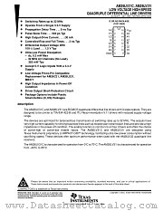 AM26LV31C datasheet pdf Texas Instruments