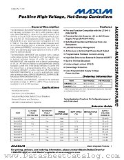 MAX5933FESA datasheet pdf MAXIM - Dallas Semiconductor