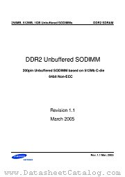M470T6554CZ0-CD6 datasheet pdf Samsung Electronic
