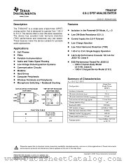 TS5A3167YEPR datasheet pdf Texas Instruments