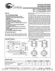 CY7C404-25DC datasheet pdf Cypress