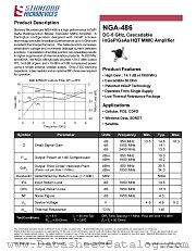 NGA-486 datasheet pdf Stanford Microdevices