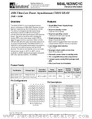 N04L163WC1C datasheet pdf etc