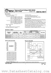 BS616LV8017EIP55 datasheet pdf Brilliance Semiconductor