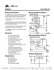 AME8844AEQ180 datasheet pdf Analog Microelectronics
