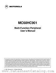 MC68HC901P datasheet pdf Motorola