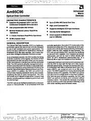 AM95C96-4JC datasheet pdf Advanced Micro Devices