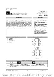 AMC34063 datasheet pdf ADD Microtech Corp