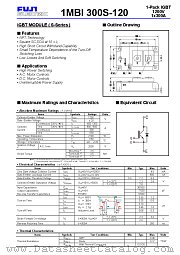 1MBI300S-120 datasheet pdf Fujitsu Microelectronics