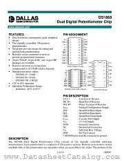 DS1868-100 datasheet pdf MAXIM - Dallas Semiconductor