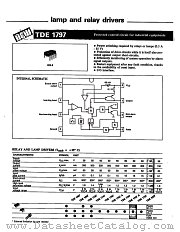 TDE1607 datasheet pdf etc