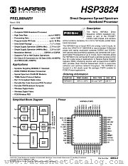 HSP3824VI datasheet pdf Harris Semiconductor