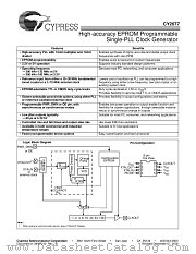 CY2077ZI datasheet pdf Cypress
