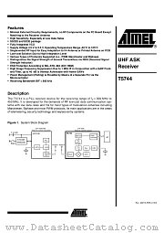 T5744-TGQ datasheet pdf Atmel