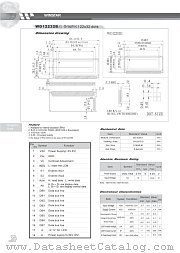 WG12232G datasheet pdf WINSTAR